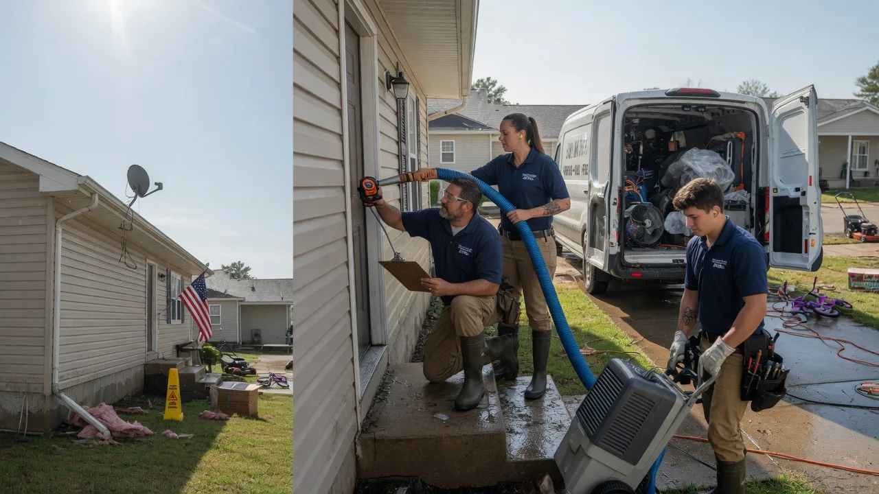 Ceiling Water Damage Restoration in Naper, NE near me