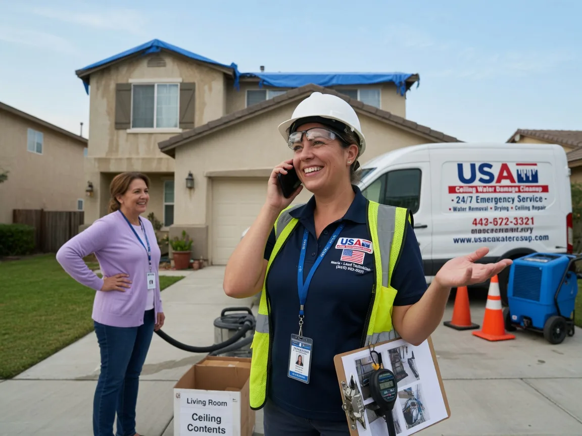 Ceiling Water Damage Restoration Naper, NE FAQs